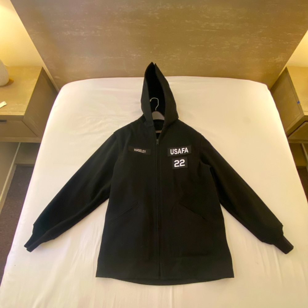 Air Force Academy Fleece, Hand Stitched